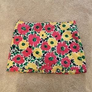 Floral Lilly Pulitzer Miniskirt